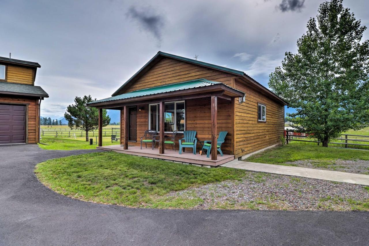 Cabin With Porch And View About 19 Mi To West Glacier Villa Columbia Falls Exterior photo