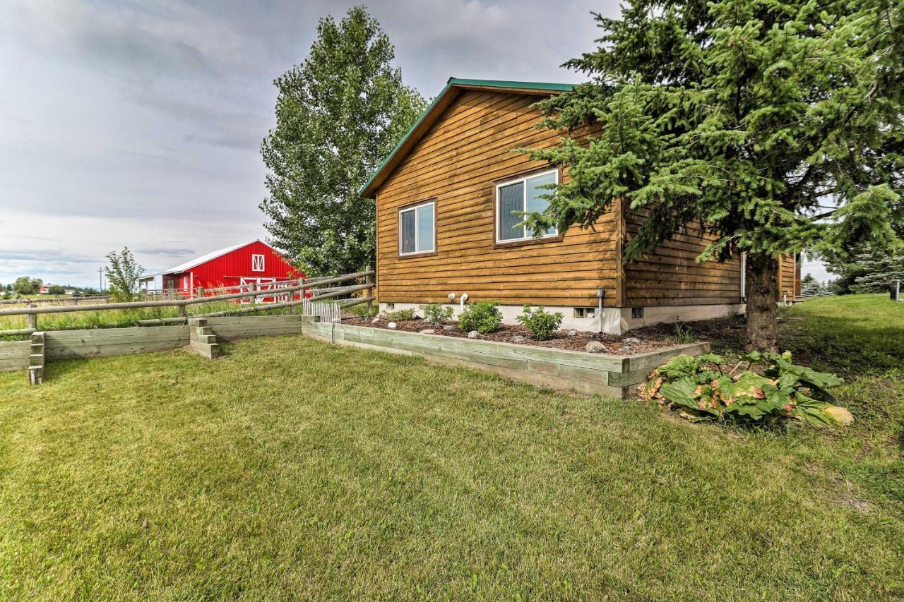 Cabin With Porch And View About 19 Mi To West Glacier Villa Columbia Falls Exterior photo