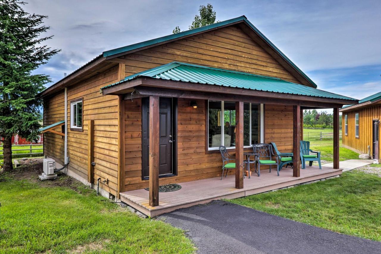 Cabin With Porch And View About 19 Mi To West Glacier Villa Columbia Falls Exterior photo