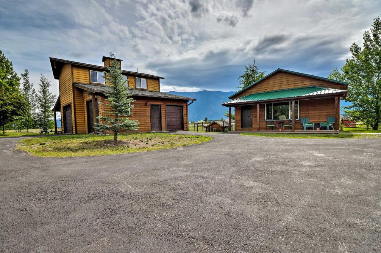 Cabin With Porch And View About 19 Mi To West Glacier Villa Columbia Falls Exterior photo